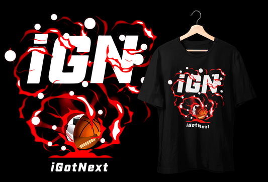 Splat Tee Red