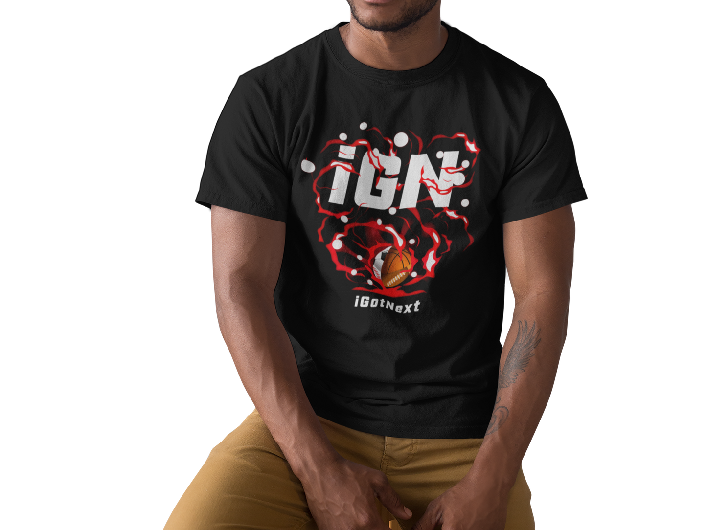 Splat Tee Red